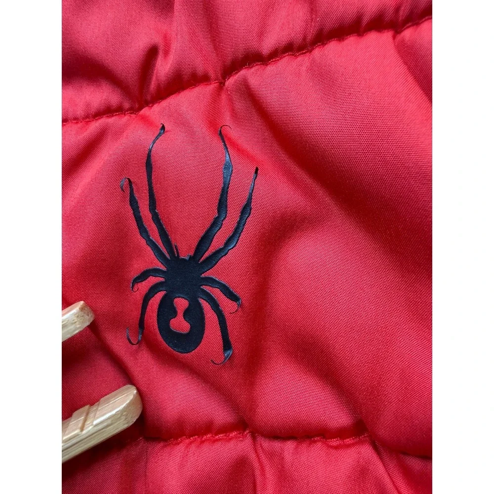 Spyder Kids 4T Red Puffer Vest Full Zip Quilted Insulated Outerwear Fall Winter